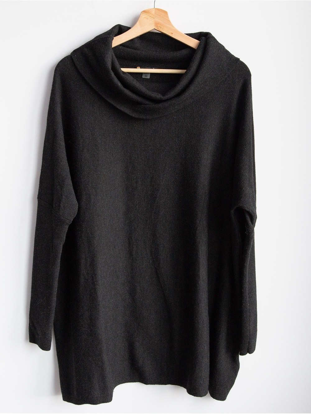 Smartwool Edgewood Poncho Merino Wool Blend Cowl Neck Sweater Size M